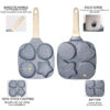 4 Holes Egg Frying Pan With Wood Handle - Image 4