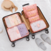 6Pcs Printed Travel Bag Set - Image 5